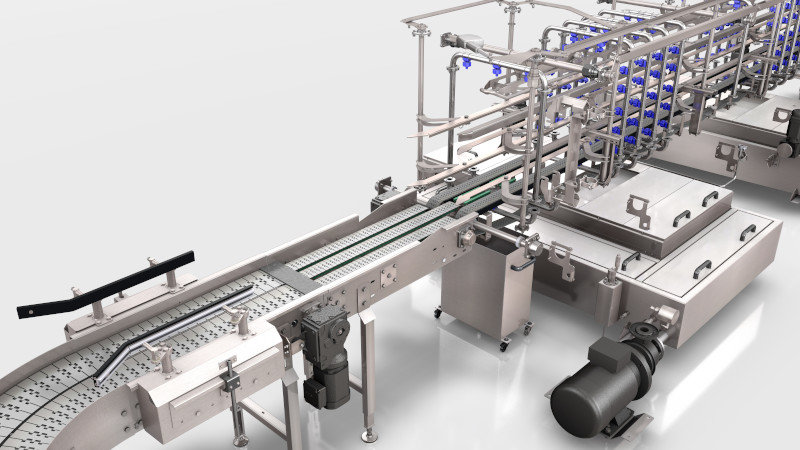 THE FULLY AUTOMATIC TRANSVERSAL KEGGING LINE FROM KHS FOR GREATER LINE EFFICIENCY